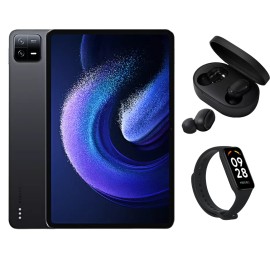 Tablet Xiaomi  Pad 6 256GB 8GB RAM  +Redmi band 2+ Redmi buds essential.Negro