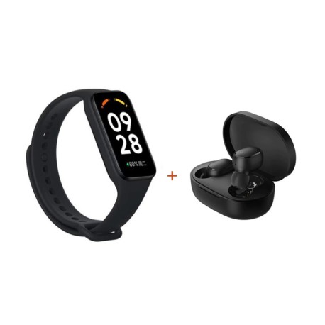 Xiaomi Smartband Redmi 2 + Audifonos bluetooth redmi buds essential