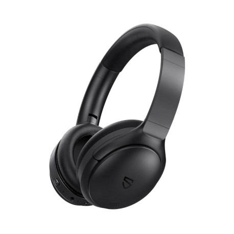 Audífonos Bluetooth 5.0 Soundpeats A6 Plegables.Negros