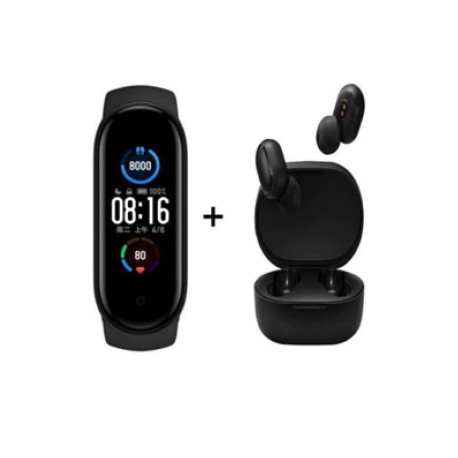 Xiaomi Mi Band 5+ Audífonos Earbuds Basic 2.Originales