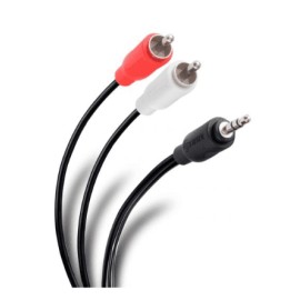 Cable plug 3.5 mm a 2 RCA plug, 1.9 metros