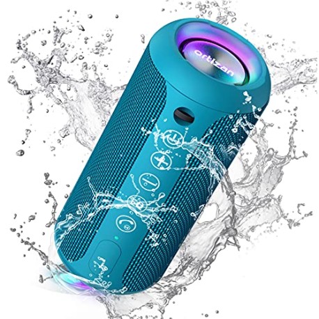 Bocina Bluetooth Portátil, IPX7 Resistente al Agua con Sonido estéreo de 24 W, Altavoces Exteriores con Bluetooth 5.0, 30 Horas