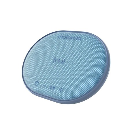 Bocina Motorola Sonic Sub 500 Bluetooth con Sistema de Carga Inalámbrica.Azul